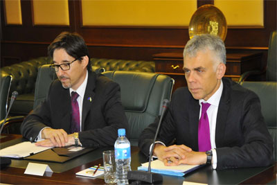 Uzbek FM receives Deputy Secretary General of EMS