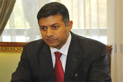 Indian envoy holds meeting at MFERIT