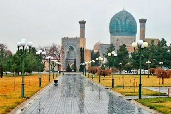 Uzbek citizens were warned of a drop in temperature to 3 degrees below zero
