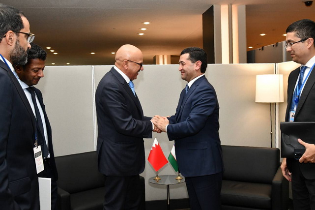 Uzbek FM meets with the Minister of Foreign Affairs of Bahrain