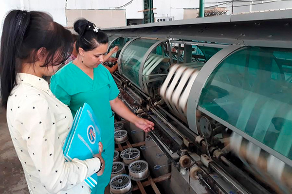 Навоийский предприниматель экспортирует продукцию в Китай и Египет