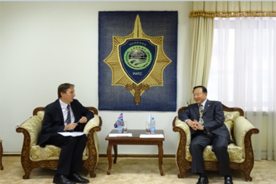 Директор ИК РАТС ШОС встретился с послом Великобритании