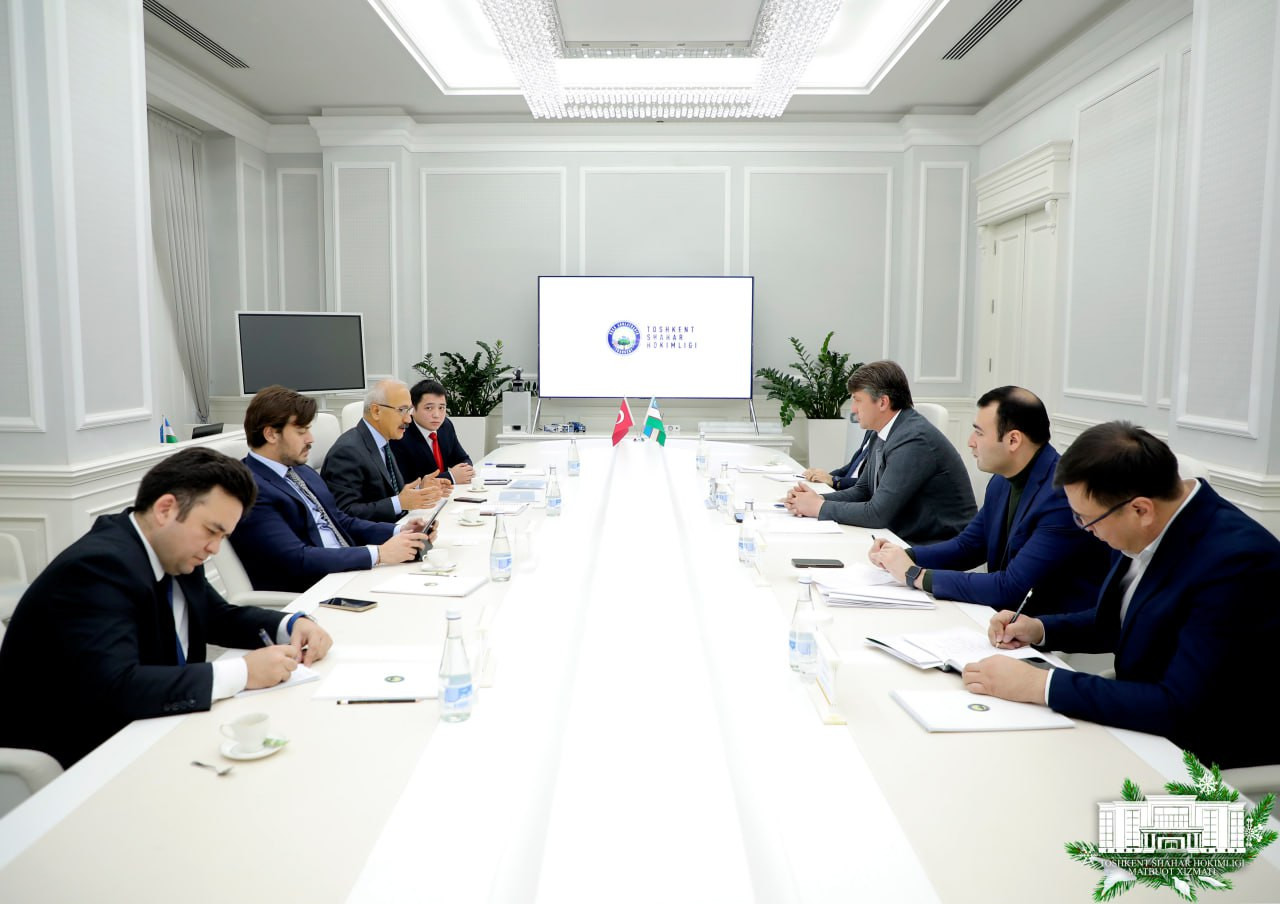 Шавкат Умурзаков встретился с представителями компании Kalyon Holding