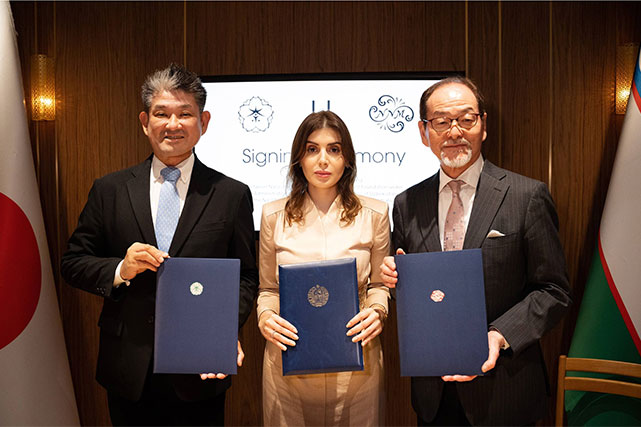 Art and Culture Develipment Foundation of Uzbekistan Strengthens International Ties with Japan