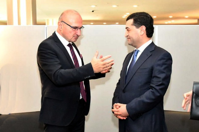Bakhtiyor Saidov meets with Croatian Minister of Foreign and European Affairs