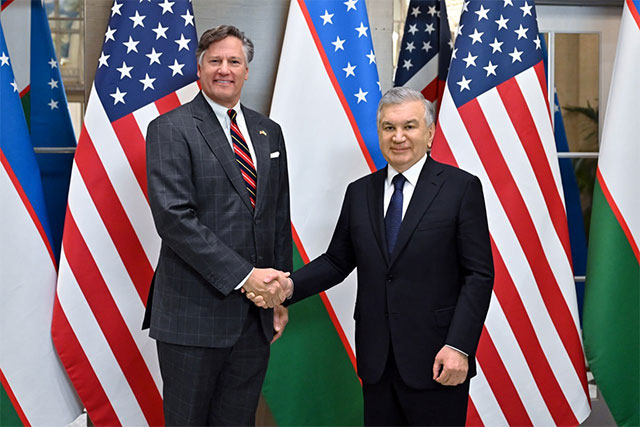 President of Uzbekistan Meets U.S. Deputy Secretary of State