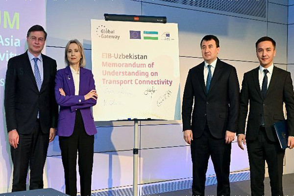 EIB Global to support sustainable transport in Central Asia with co-financing of almost €1.5 billion