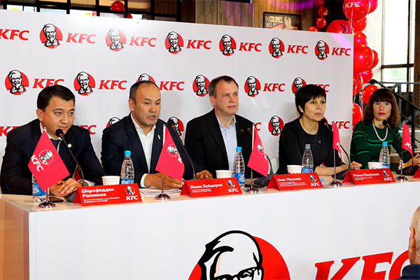KFC планирует открыть не менее 25 ресторанов в Узбекистане