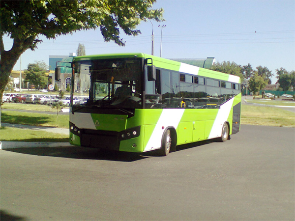 SamAuto LE 60 buses start to provide services in Andijan