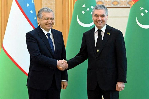 Uzbek President meets with the Chairman of the Halk Maslakhaty of the Milli Gengesh of Turkmenistan