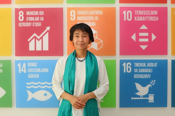 Akiko Fujii appointed as head of UNDP Office in Uzbekistan
