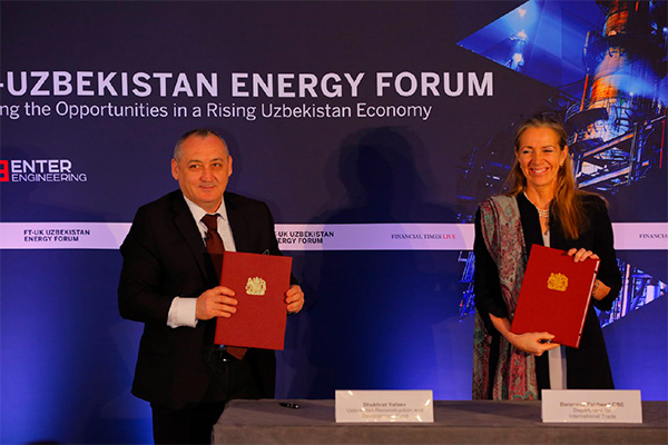 FRDU and UKEF sign memorandum on financing of projects in Uzbekistan