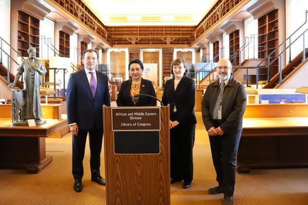 Library of Congress donated valuable books from Uzbekistan