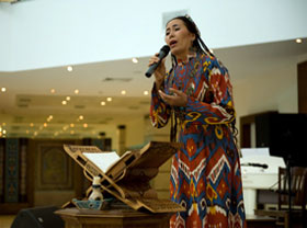 Munojat Yulchiyeva attends international festival in Italy