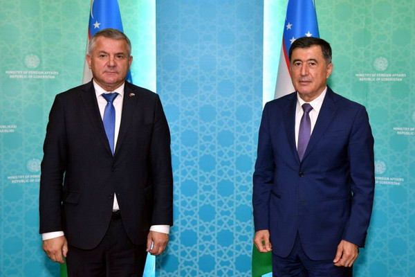 Topical issues of Uzbek-Belarusian cooperation discussed at the Uzbek Foreign Ministry