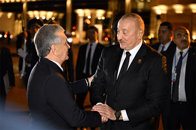 President of Uzbekistan concludes working visit to Azerbaijan
