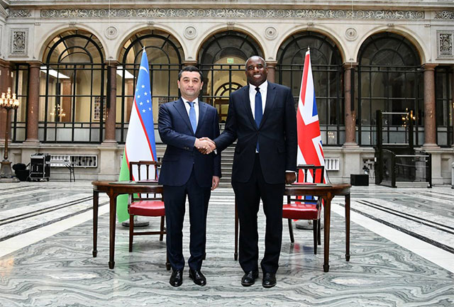 O‘zbekiston va Buyuk Britaniya 2025–2026 yillarga mo‘ljallangan TIVlar o‘rtasidagi Hamkorlik dasturini imzoladi