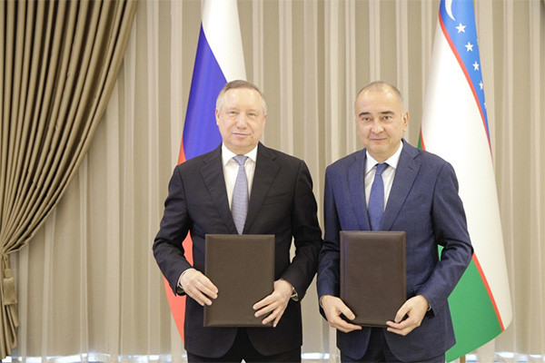 Петербург и Ташкент подписали дорожную карту на 2022-2026 годы