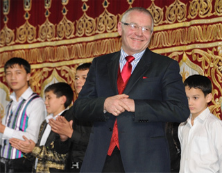 Alexander Zhurbin says he will visit Tashkent regularly