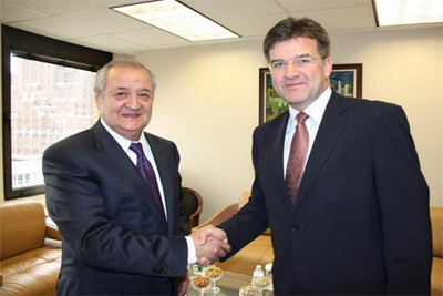 Абдулазиз Камилов провел встречу с главой МИД Словакии