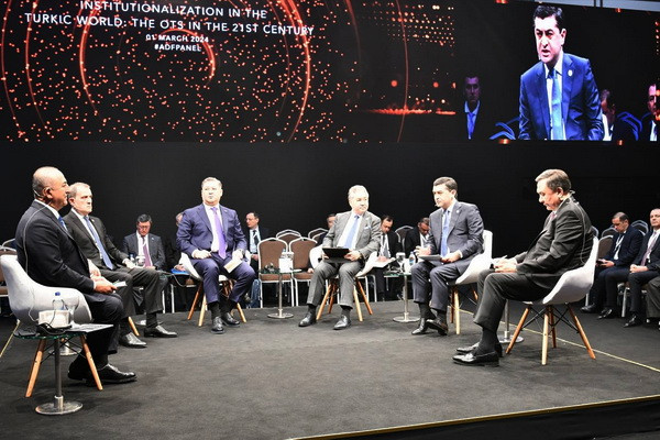 Bakhtiyor Saidov takes part in the panel session of the Antalya Diplomatic Forum
