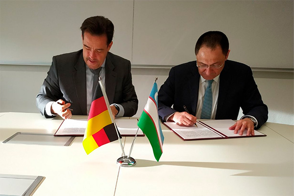 ТПП Узбекистана и Ассоциация ТПП ФРГ подписали соглашение о сотрудничестве