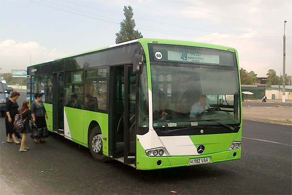 В Ташкенте остановлена эксплуатация автобусов Mercedes-Benz 2008−2009 годов выпуска