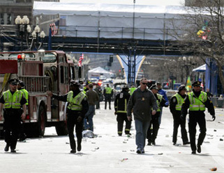 Third blasts rocks Boston, first suspect arrested