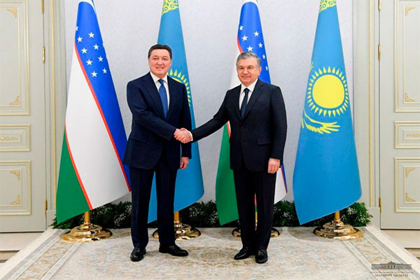 President of Uzbekistan receives Prime Minister of Kazakhstan