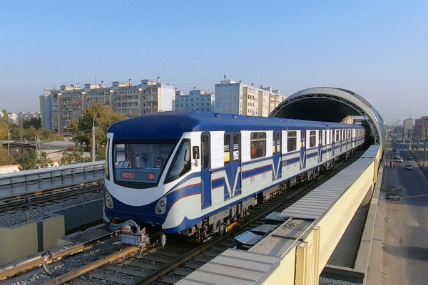 On the elevated metro line in Tashkent, working hours will be temporarily reduced
