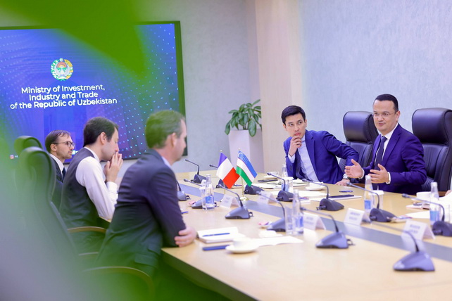 O‘zbekiston va Fransiya o‘rtasidagi strategik sheriklik va sarmoyaviy loyihalarni kengaytirish masalalari muhokama qilindi