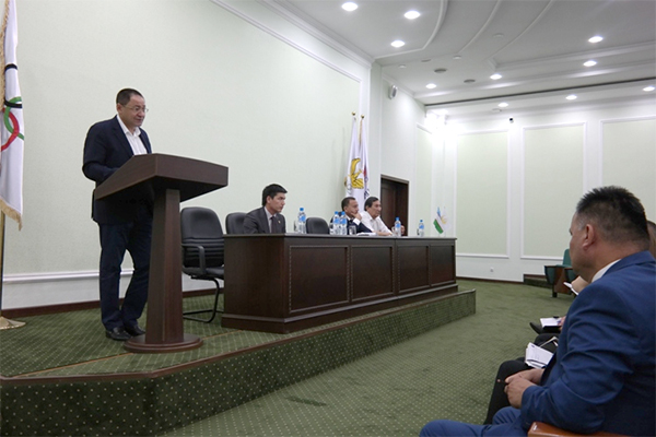 Адхам Икрамов возглавил Федерацию Фехтования Узбекистана