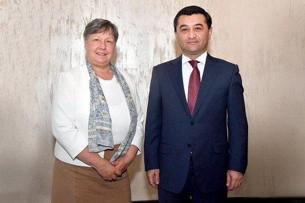 Uzbek FM meets with the head of the OSCE/ODIHR Mission to observe the presidential elections