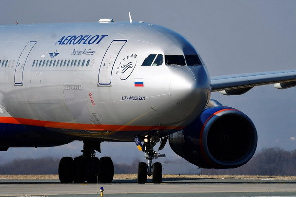 The plane flying from Moscow to Goa landed in Urgench