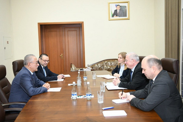 Ismatulla Irgashev meets with the Ambassador of Germany