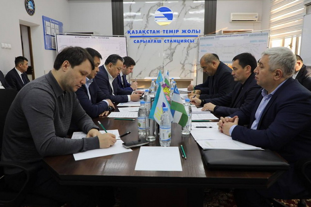 Oʻzbekiston transport vaziri Qozogʻiston temir yoʻllari rahbarlari bilan transport yoʻlaklarini rivojlantirish masalasini muhokama qildi