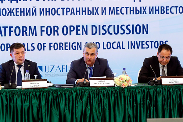 Создана площадка открытого обсуждения инвестиционных предложений иностранных и местных инвесторов