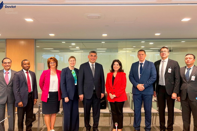 Uzbekistan’s Tax Committee delegation visits the IMF