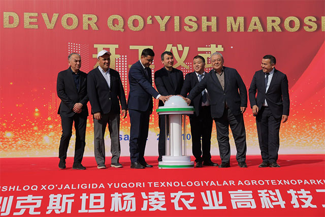 Uzbekistan and China Launch High-Tech Agrotechnology Center