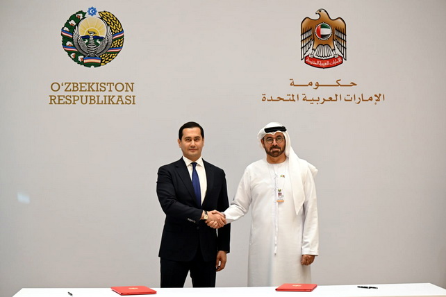 Узбекистан и ОАЭ подписали меморандум о сотрудничестве в госуправлении