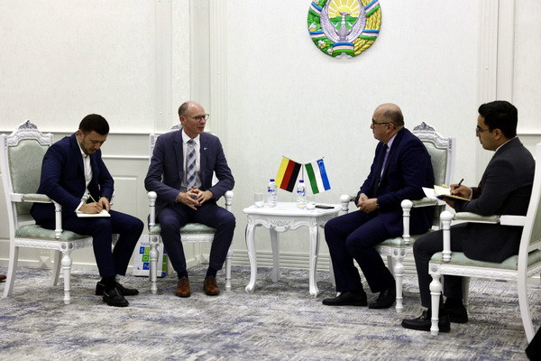 A business delegation from Germany visited Uzbekistan