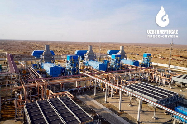«Узбекнефтегаз»: Устюртское газодобывающее управление ежедневно добывает 9 млн. 620 тыс. кубометров природного газа и 156 тонн газового конденсата