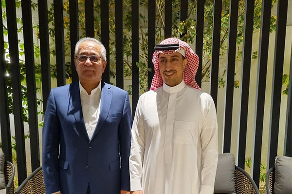 The Special Representative of the President holds talks with the Deputy Head of the Main Directorate for Planning Political Affairs of Saudi Arabia