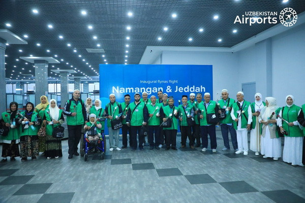 «Flynas» выполнила первый рейс в Наманган