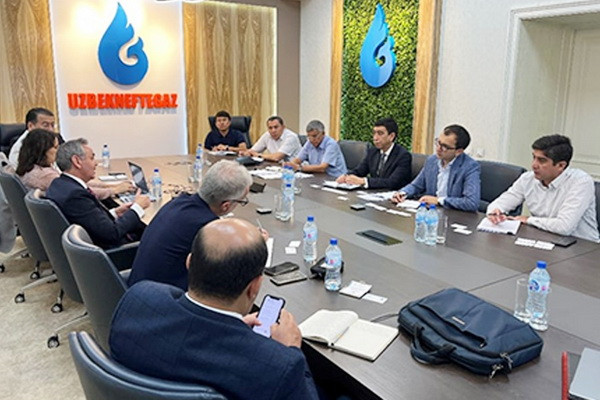 Uzbekneftegaz: Projects implemented jointly with US and French companies discussed