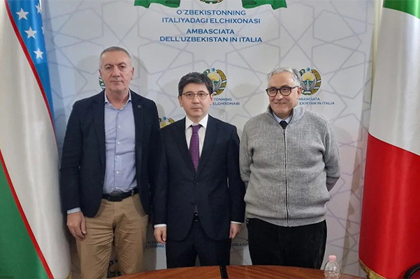 A breeding agricultural cluster was launched in Uzbekistan together with Italian partners