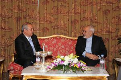 Abdulaziz Kamilov meets Iranian FM