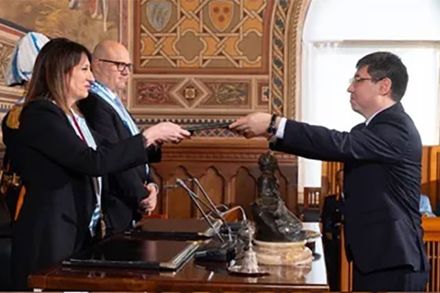 Uzbekistan’s First Ambassador to San Marino presents credentials