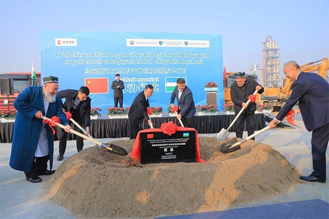 В Наманганской области стартовал проект по производству электроэнергии из отходов