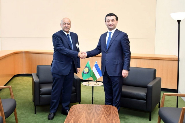 Uzbekistan’s Foreign Minister Meets Secretary-General of Gulf Cooperation Council
